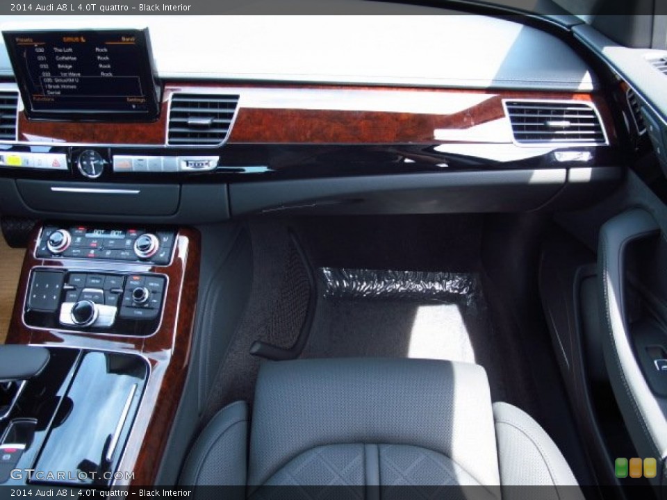 Black Interior Dashboard for the 2014 Audi A8 L 4.0T quattro #84152275