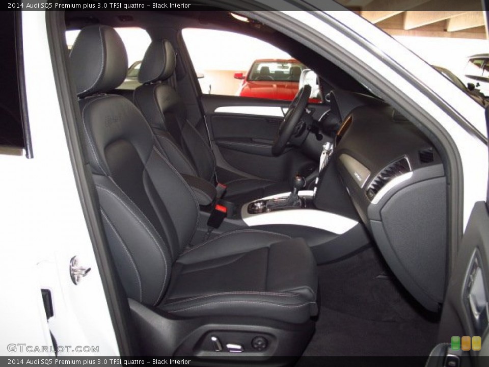 Black Interior Front Seat for the 2014 Audi SQ5 Premium plus 3.0 TFSI quattro #84153024