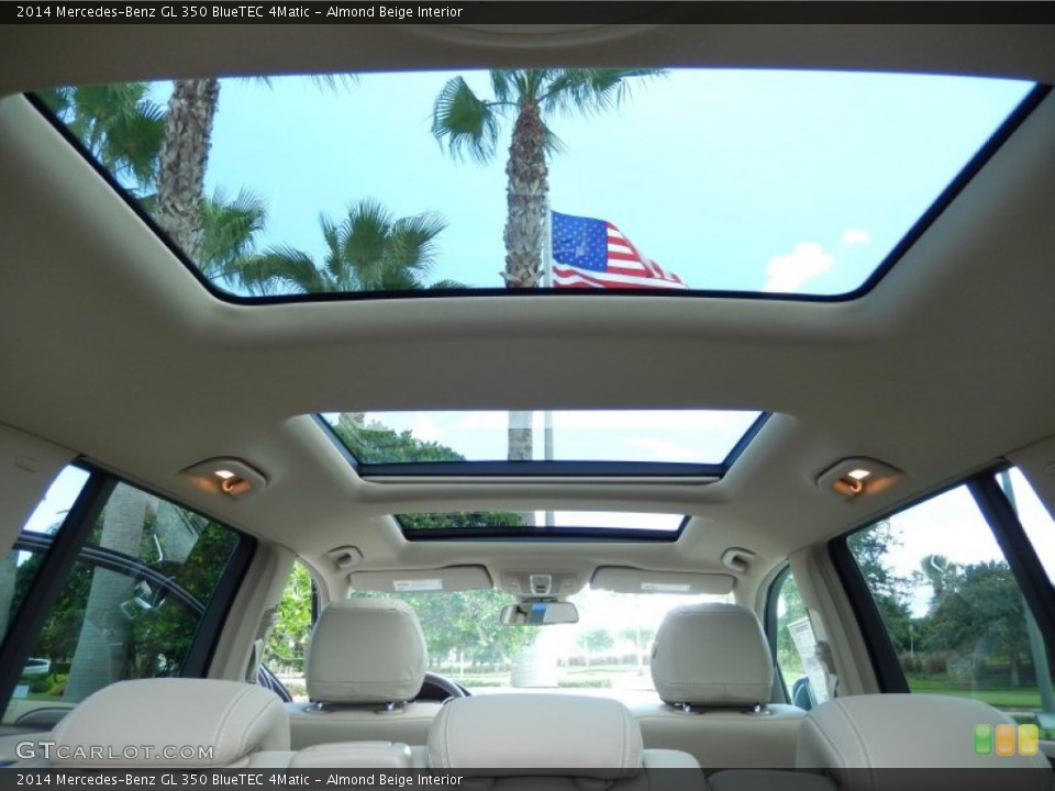 Almond Beige Interior Sunroof for the 2014 Mercedes-Benz GL 350 BlueTEC 4Matic #84154689