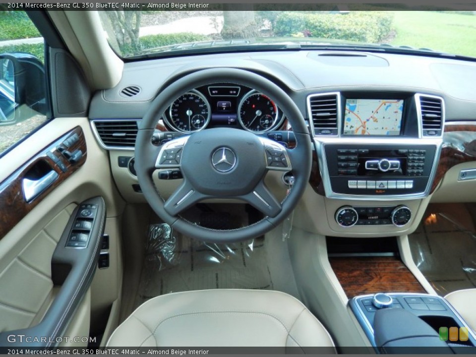Almond Beige Interior Dashboard for the 2014 Mercedes-Benz GL 350 BlueTEC 4Matic #84154788