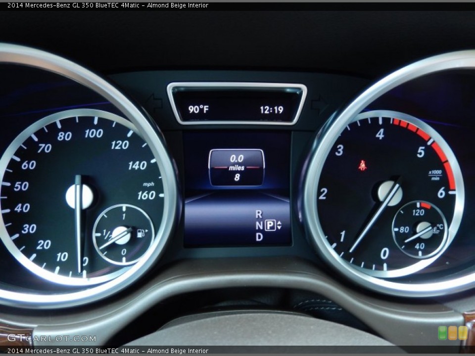 Almond Beige Interior Gauges for the 2014 Mercedes-Benz GL 350 BlueTEC 4Matic #84154812