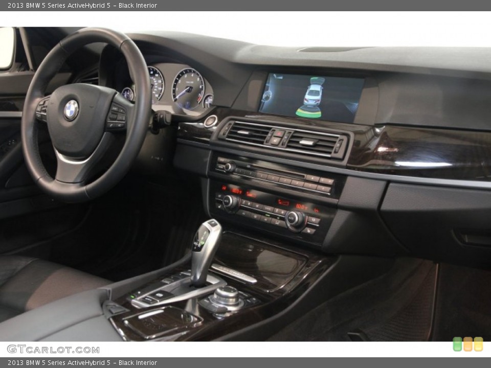 Black Interior Dashboard for the 2013 BMW 5 Series ActiveHybrid 5 #84155901