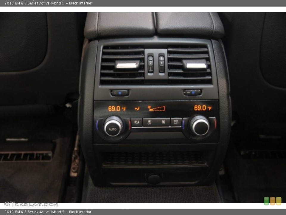 Black Interior Controls for the 2013 BMW 5 Series ActiveHybrid 5 #84156039