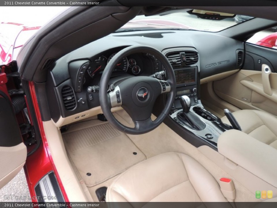 Cashmere 2011 Chevrolet Corvette Interiors