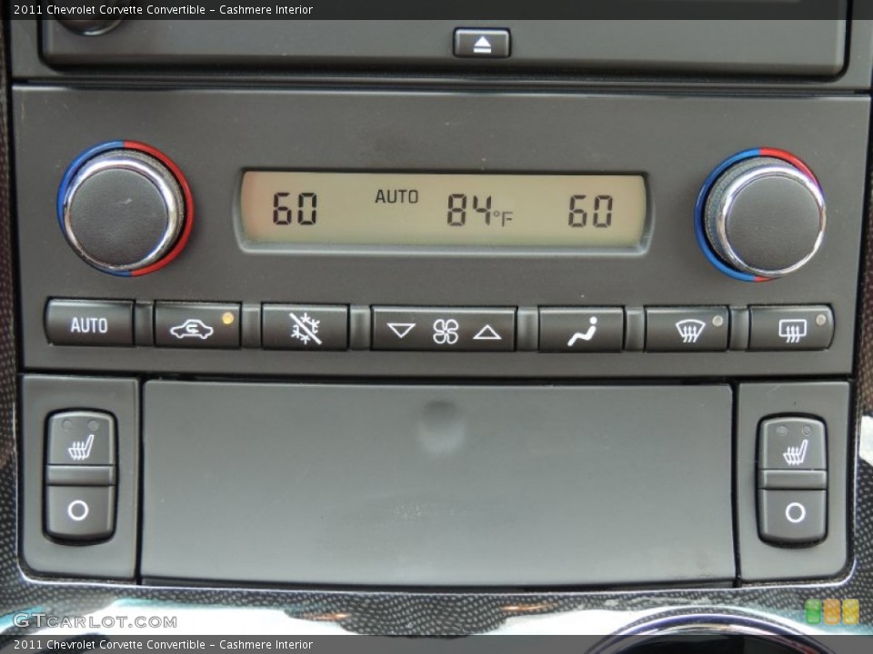 Cashmere Interior Controls for the 2011 Chevrolet Corvette Convertible #84157608