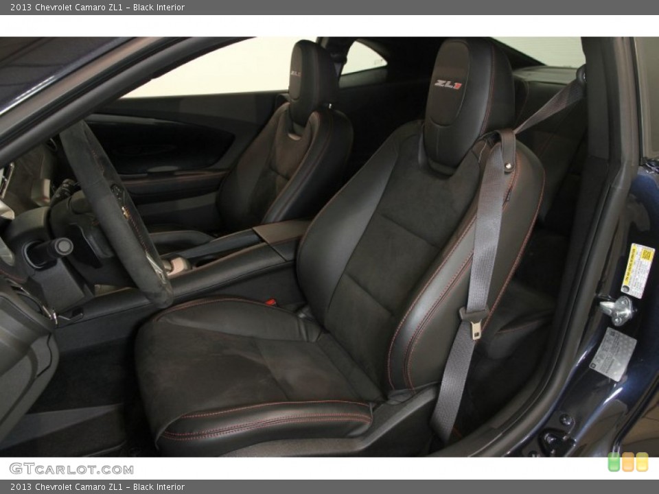 Black Interior Front Seat for the 2013 Chevrolet Camaro ZL1 #84158277