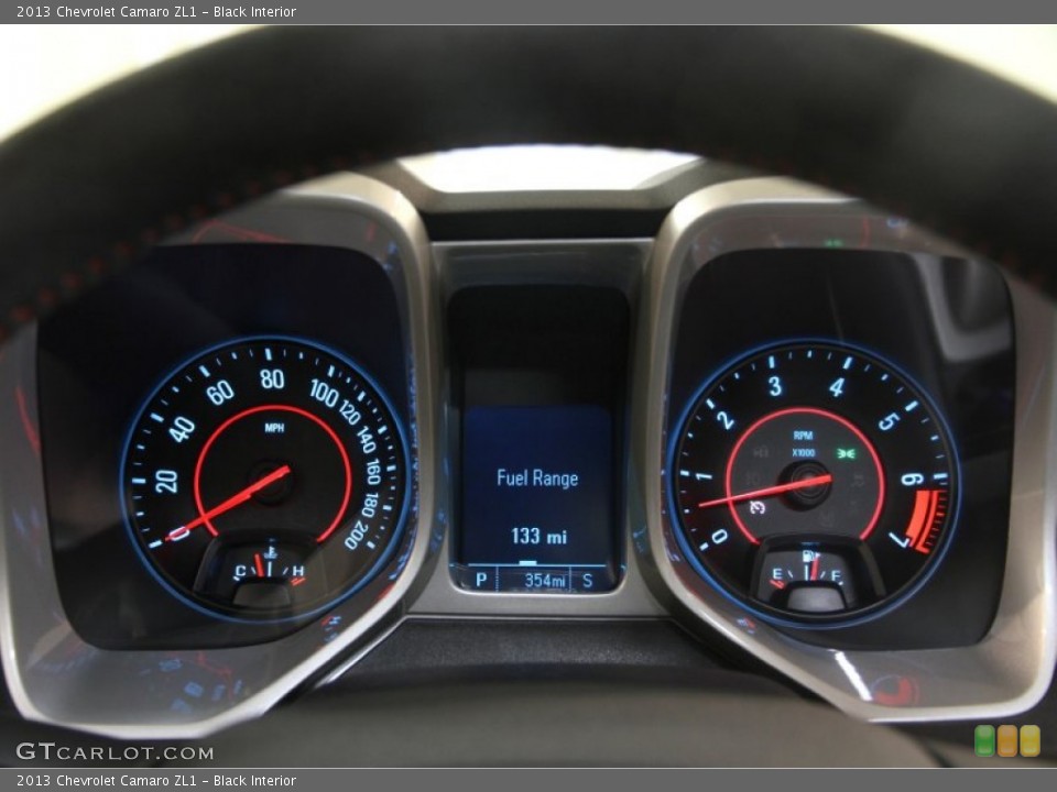 Black Interior Gauges for the 2013 Chevrolet Camaro ZL1 #84158343