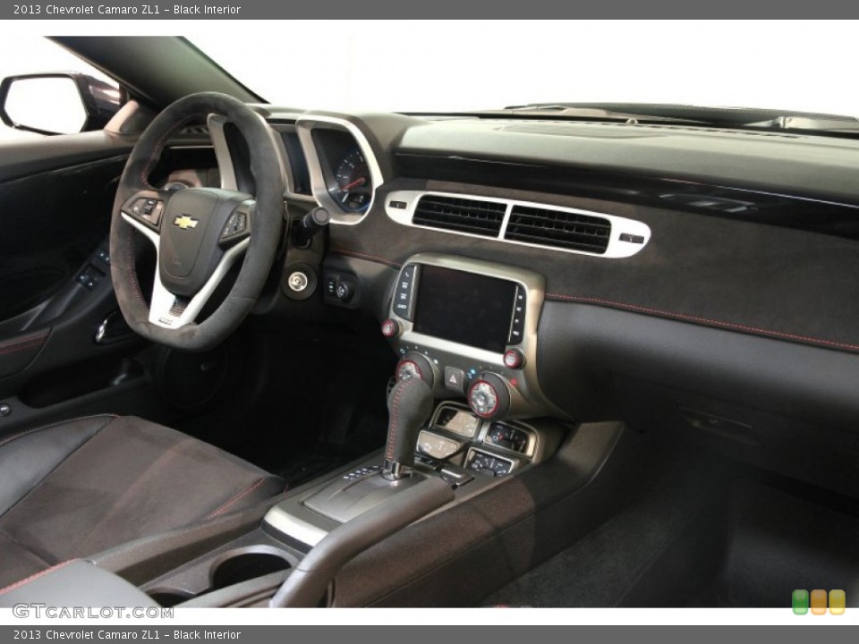 Black Interior Dashboard for the 2013 Chevrolet Camaro ZL1 #84159126