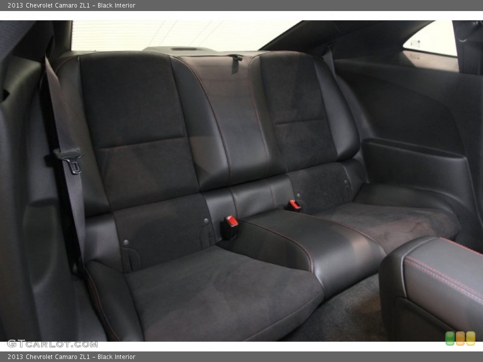 Black Interior Rear Seat for the 2013 Chevrolet Camaro ZL1 #84159177
