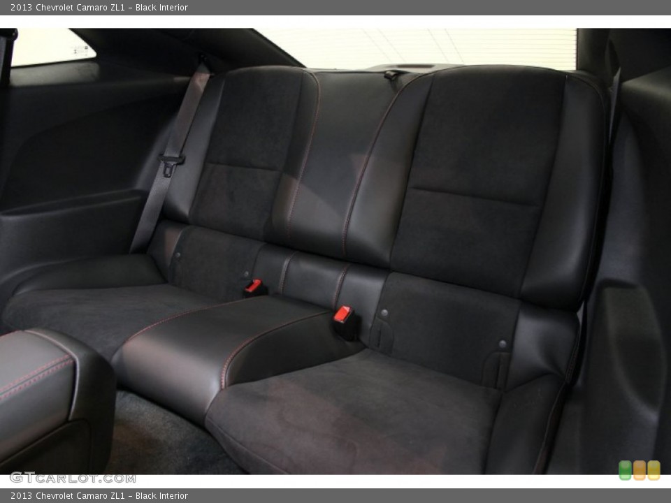 Black Interior Rear Seat for the 2013 Chevrolet Camaro ZL1 #84159201
