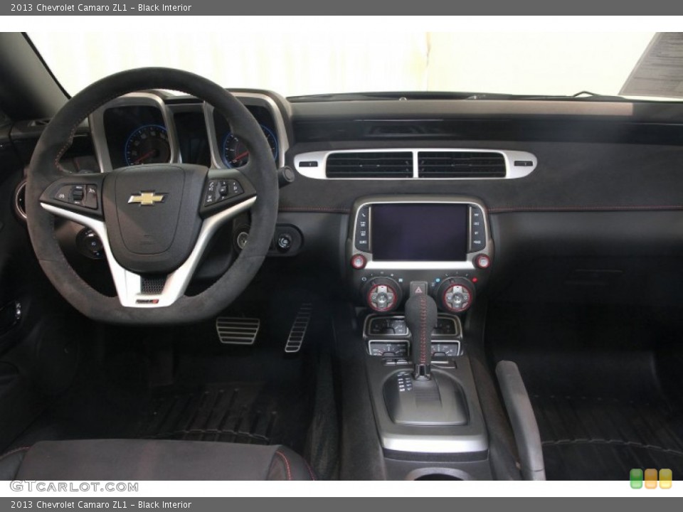 Black Interior Dashboard for the 2013 Chevrolet Camaro ZL1 #84159225