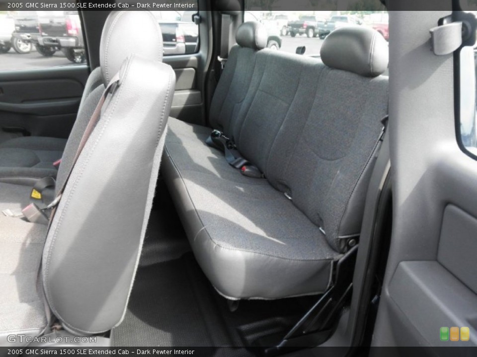 Dark Pewter Interior Rear Seat for the 2005 GMC Sierra 1500 SLE Extended Cab #84160164