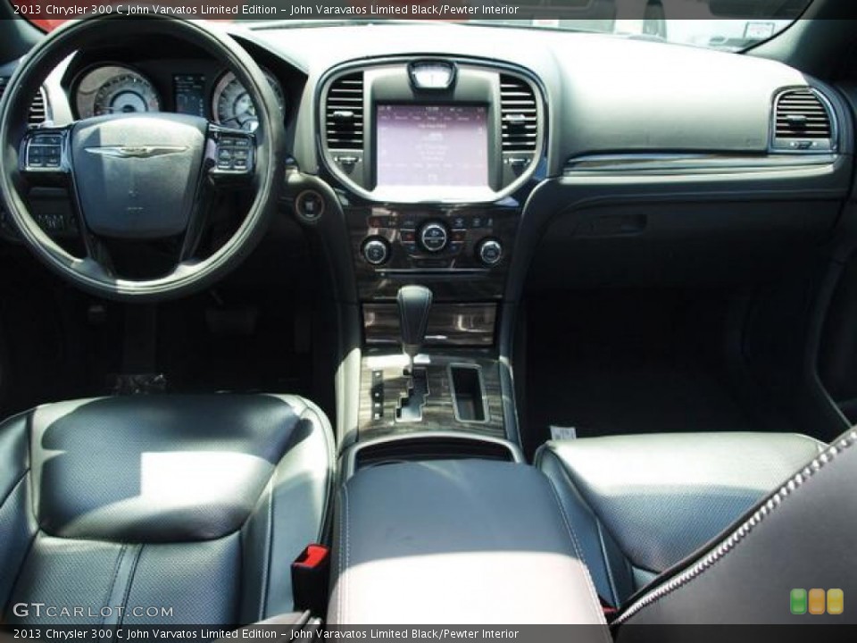 John Varavatos Limited Black/Pewter Interior Dashboard for the 2013 Chrysler 300 C John Varvatos Limited Edition #84160686
