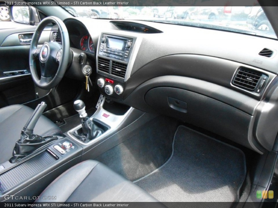 STI Carbon Black Leather Interior Dashboard for the 2011 Subaru Impreza WRX STi Limited #84161538