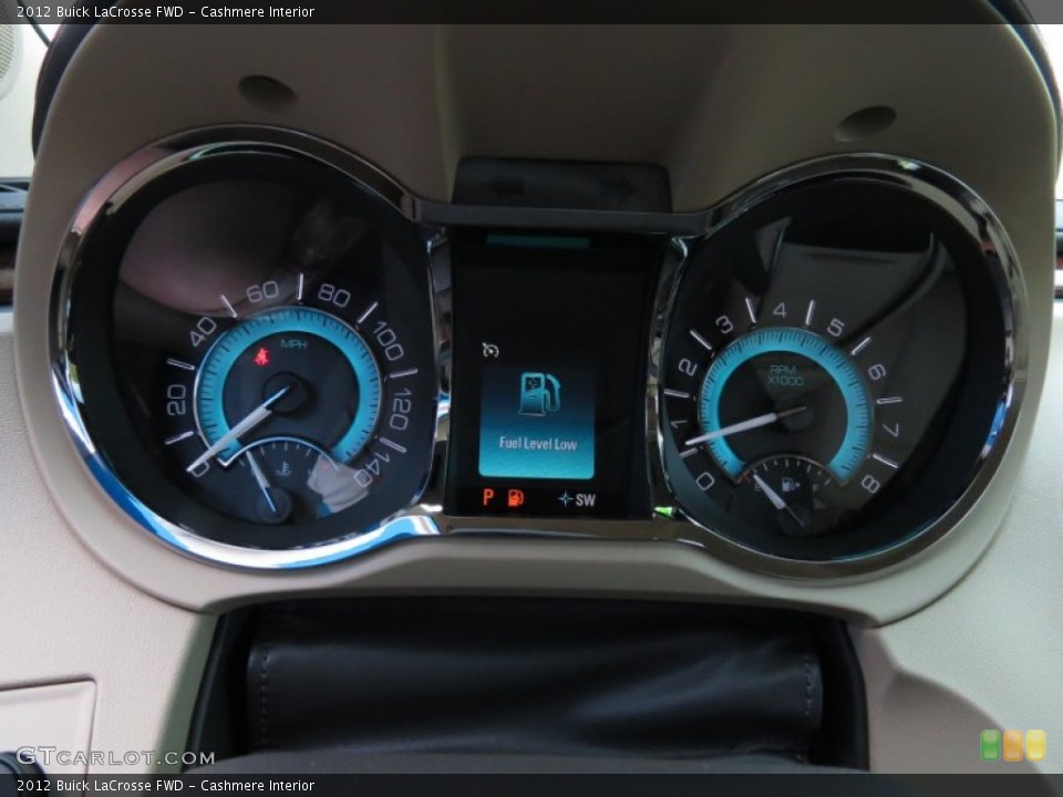 Cashmere Interior Gauges for the 2012 Buick LaCrosse FWD #84164490