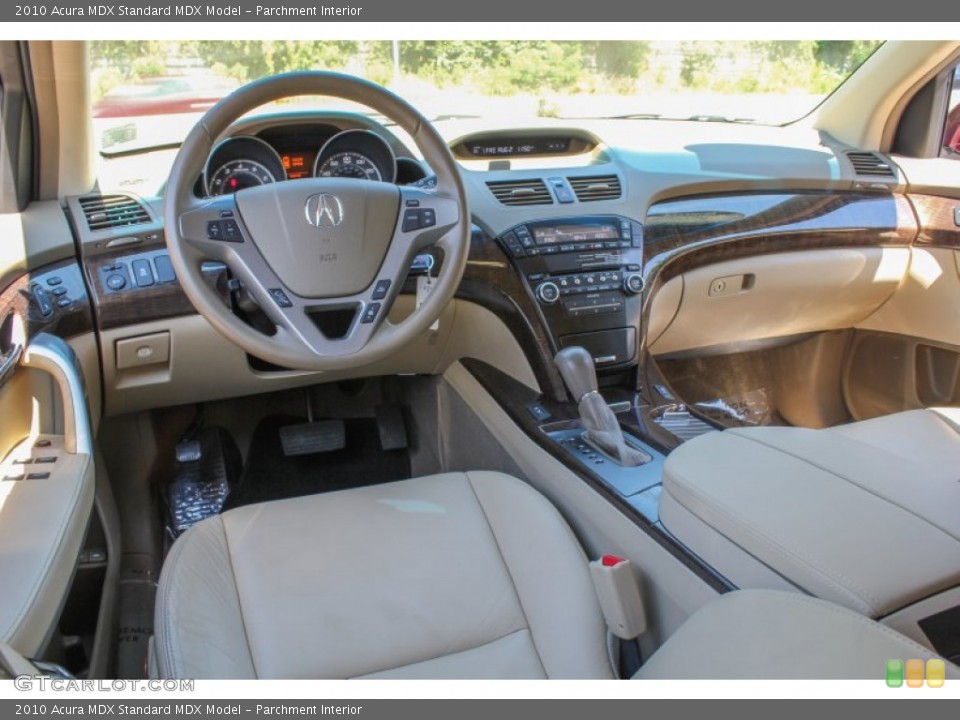 Parchment 2010 Acura MDX Interiors