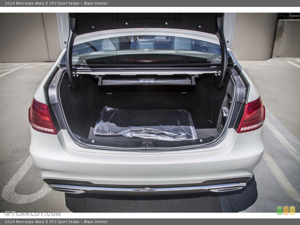 Black Interior Trunk for the 2014 Mercedes-Benz E 350 Sport Sedan #84165141