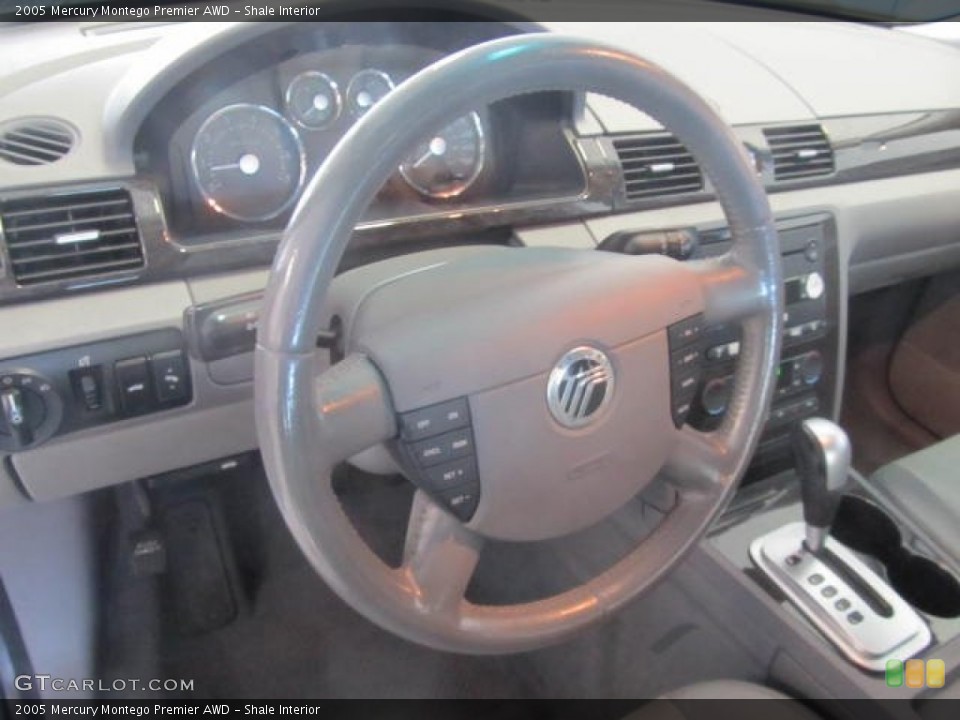 Shale Interior Steering Wheel for the 2005 Mercury Montego Premier AWD #84167757