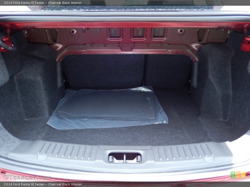 Charcoal Black Interior Trunk for the 2014 Ford Fiesta SE Sedan #84173586