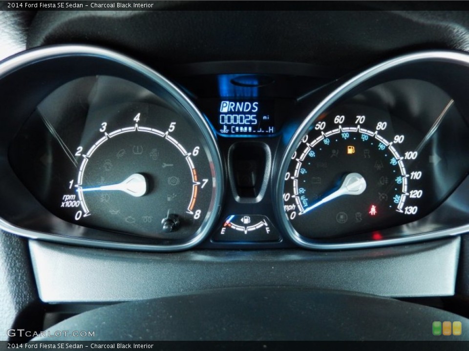 Charcoal Black Interior Gauges for the 2014 Ford Fiesta SE Sedan #84173673