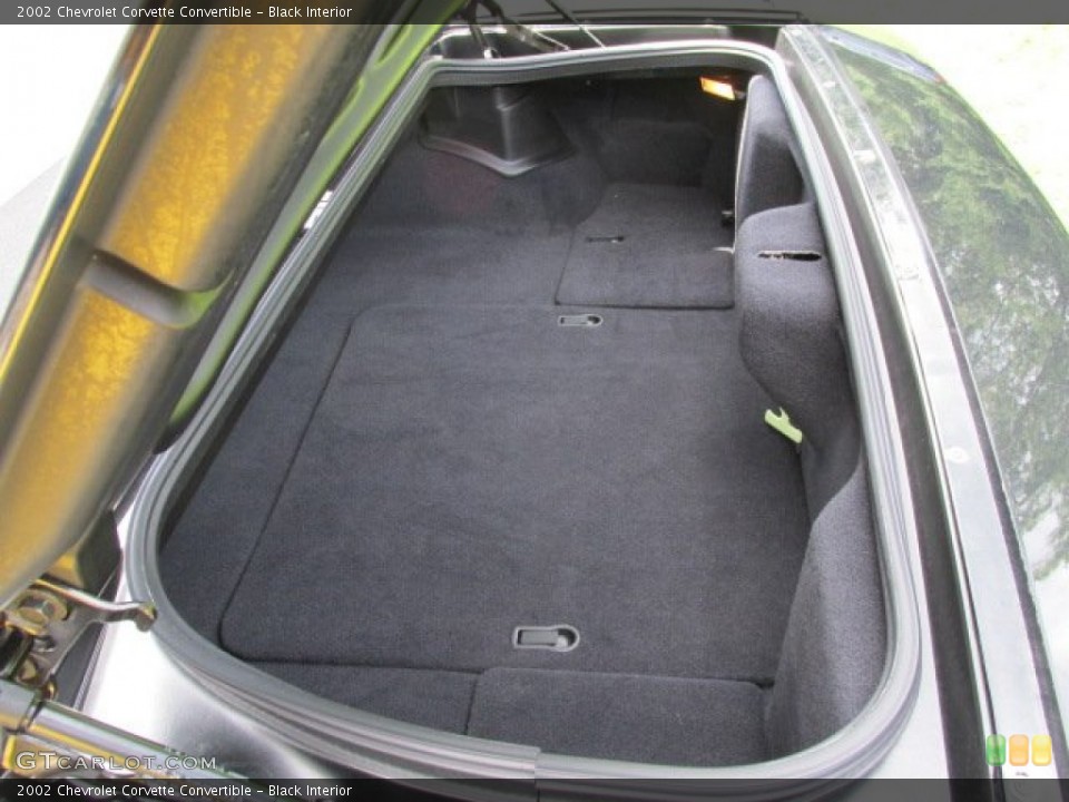 Black Interior Trunk for the 2002 Chevrolet Corvette Convertible #84173889