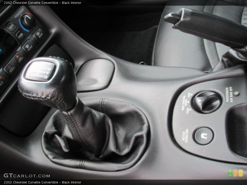 Black Interior Transmission for the 2002 Chevrolet Corvette Convertible #84174039