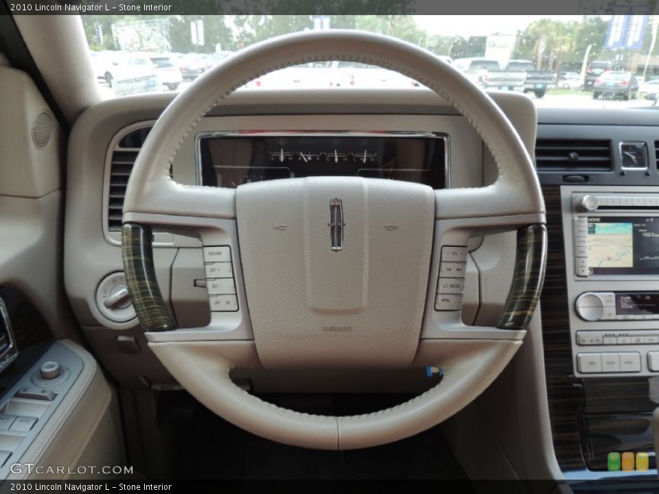Stone Interior Steering Wheel for the 2010 Lincoln Navigator L #84175875