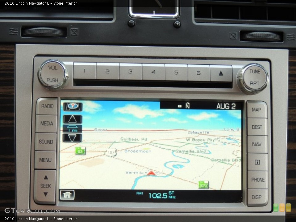 Stone Interior Navigation for the 2010 Lincoln Navigator L #84175956