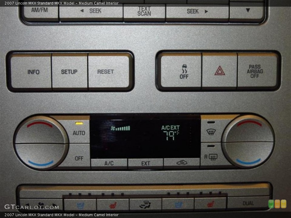 Medium Camel Interior Controls for the 2007 Lincoln MKX  #84176667