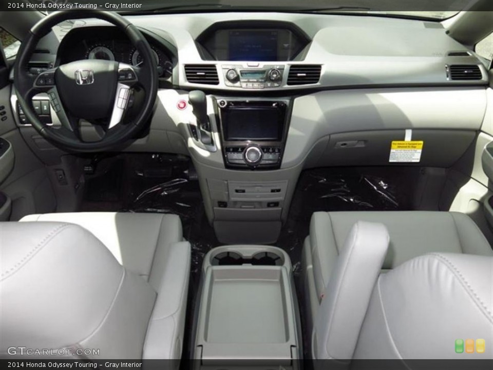 Gray Interior Dashboard for the 2014 Honda Odyssey Touring #84178032