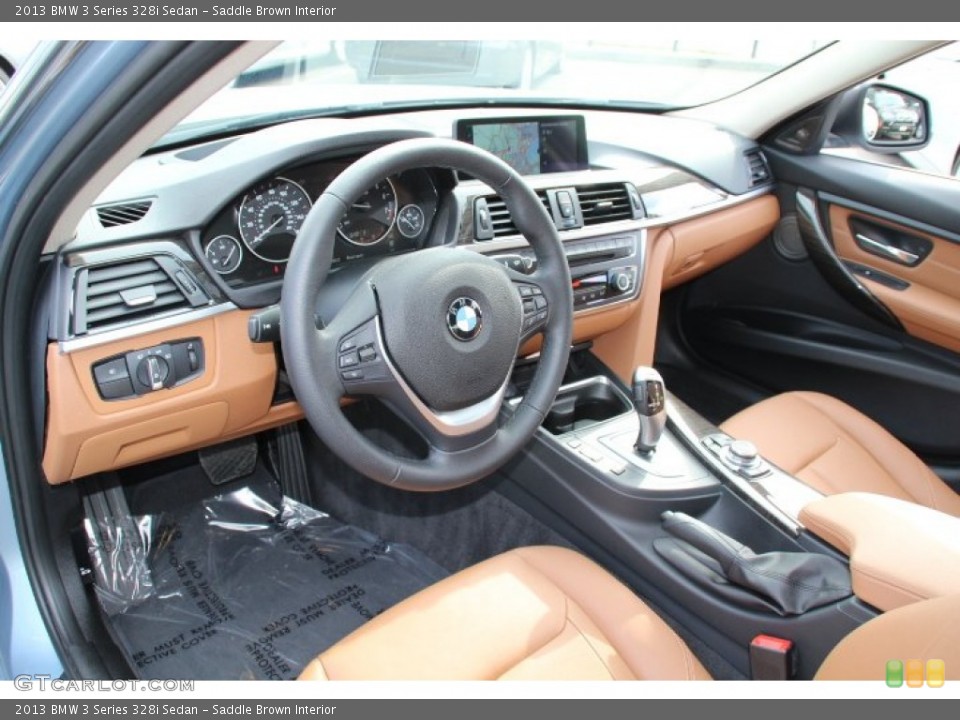 Saddle Brown Interior Photo for the 2013 BMW 3 Series 328i Sedan #84179669