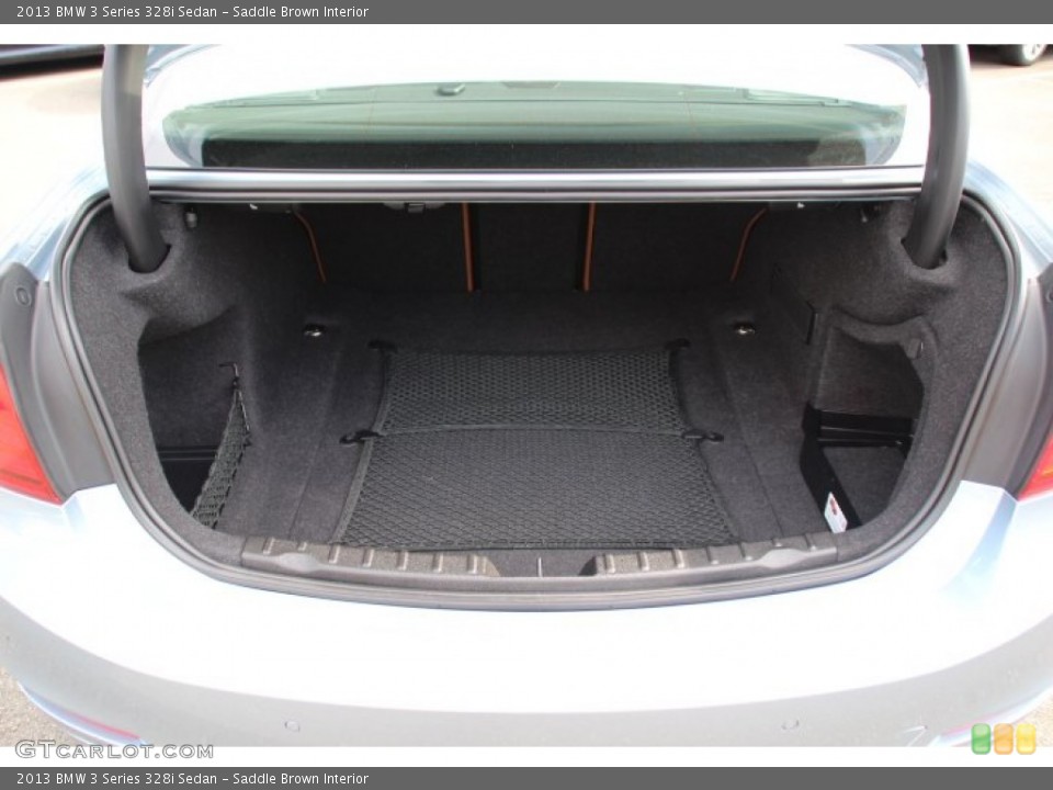 Saddle Brown Interior Trunk for the 2013 BMW 3 Series 328i Sedan #84179829