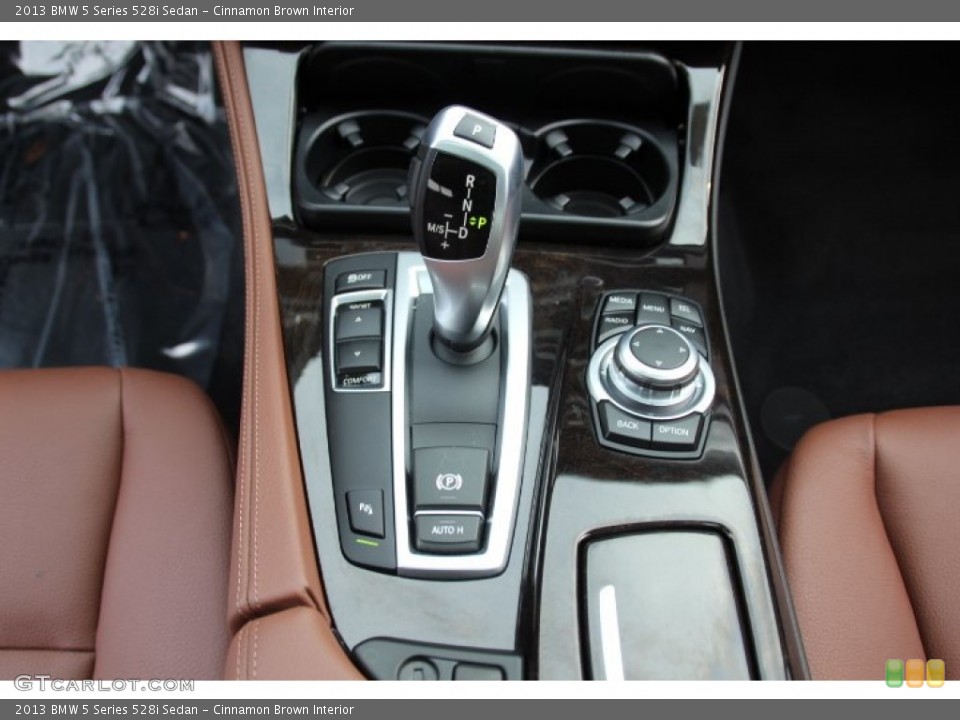 Cinnamon Brown Interior Transmission for the 2013 BMW 5 Series 528i Sedan #84180753
