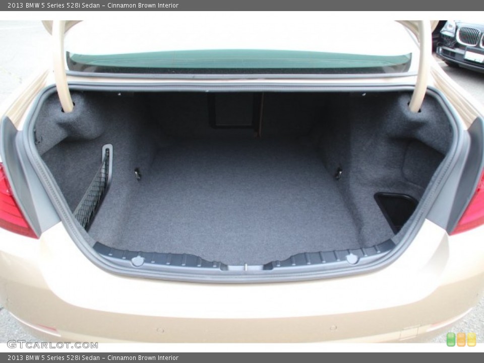Cinnamon Brown Interior Trunk for the 2013 BMW 5 Series 528i Sedan #84180861
