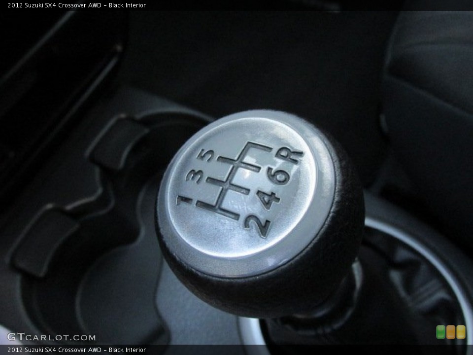 Black Interior Transmission for the 2012 Suzuki SX4 Crossover AWD #84181386
