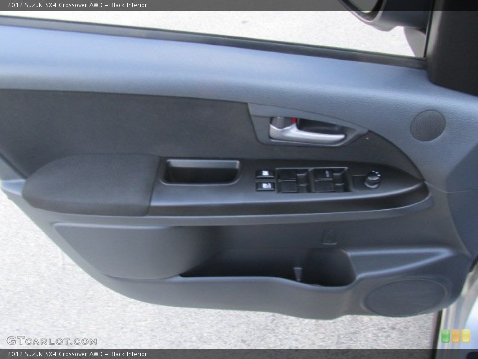Black Interior Door Panel for the 2012 Suzuki SX4 Crossover AWD #84181434