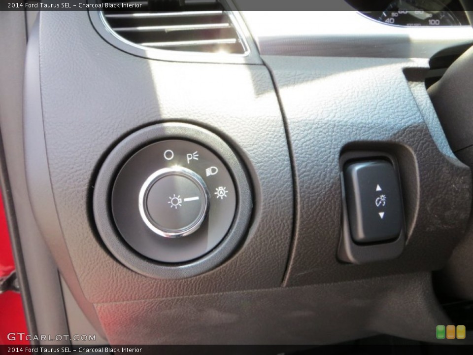 Charcoal Black Interior Controls for the 2014 Ford Taurus SEL #84183981