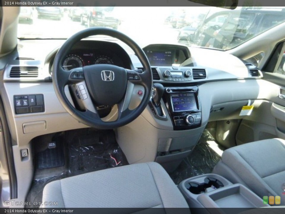 Gray Interior Dashboard for the 2014 Honda Odyssey EX #84183999