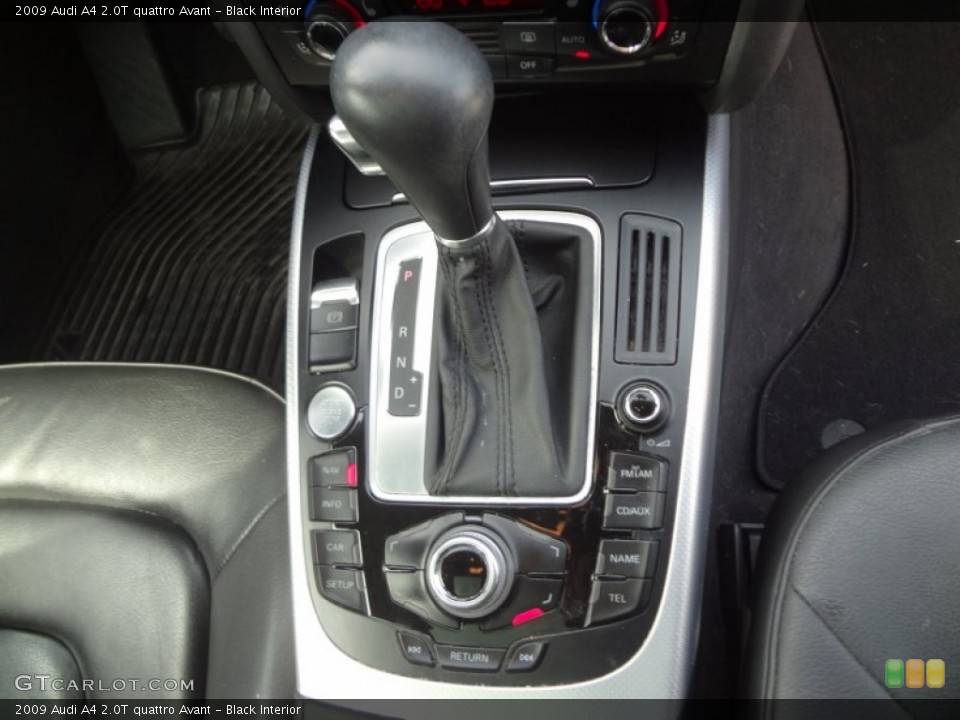Black Interior Transmission for the 2009 Audi A4 2.0T quattro Avant #84186942