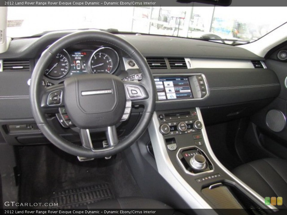 Dynamic Ebony/Cirrus Interior Dashboard for the 2012 Land Rover Range Rover Evoque Coupe Dynamic #84187221