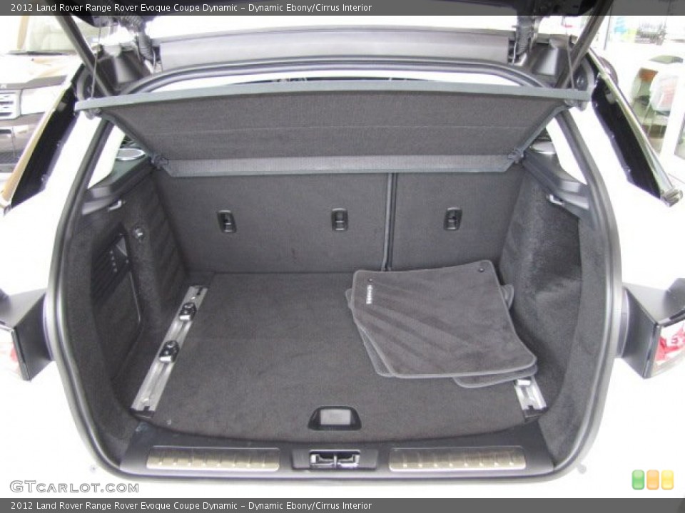 Dynamic Ebony/Cirrus Interior Trunk for the 2012 Land Rover Range Rover Evoque Coupe Dynamic #84187347