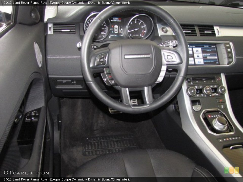 Dynamic Ebony/Cirrus Interior Dashboard for the 2012 Land Rover Range Rover Evoque Coupe Dynamic #84187413