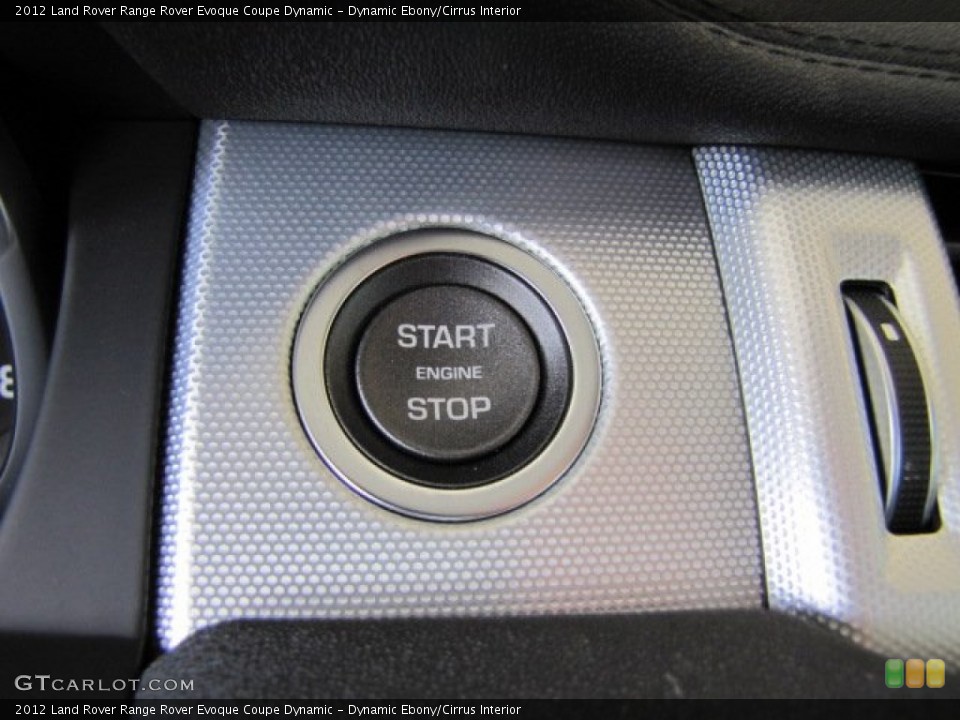 Dynamic Ebony/Cirrus Interior Controls for the 2012 Land Rover Range Rover Evoque Coupe Dynamic #84187467