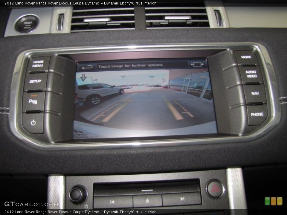 Dynamic Ebony/Cirrus Interior Controls for the 2012 Land Rover Range Rover Evoque Coupe Dynamic #84187491