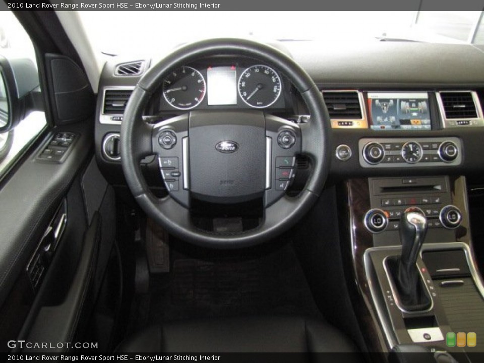 Ebony/Lunar Stitching Interior Dashboard for the 2010 Land Rover Range Rover Sport HSE #84188443