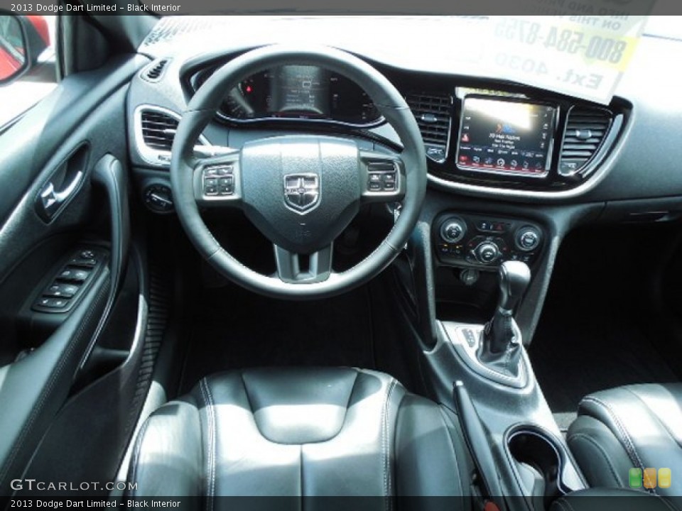 Black Interior Dashboard for the 2013 Dodge Dart Limited #84189036