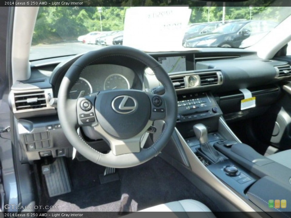 Light Gray Interior Dashboard for the 2014 Lexus IS 250 AWD #84189303