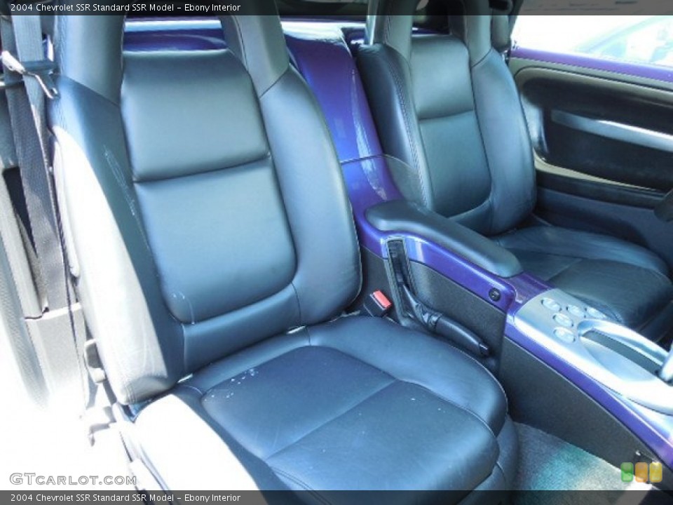 Ebony 2004 Chevrolet SSR Interiors