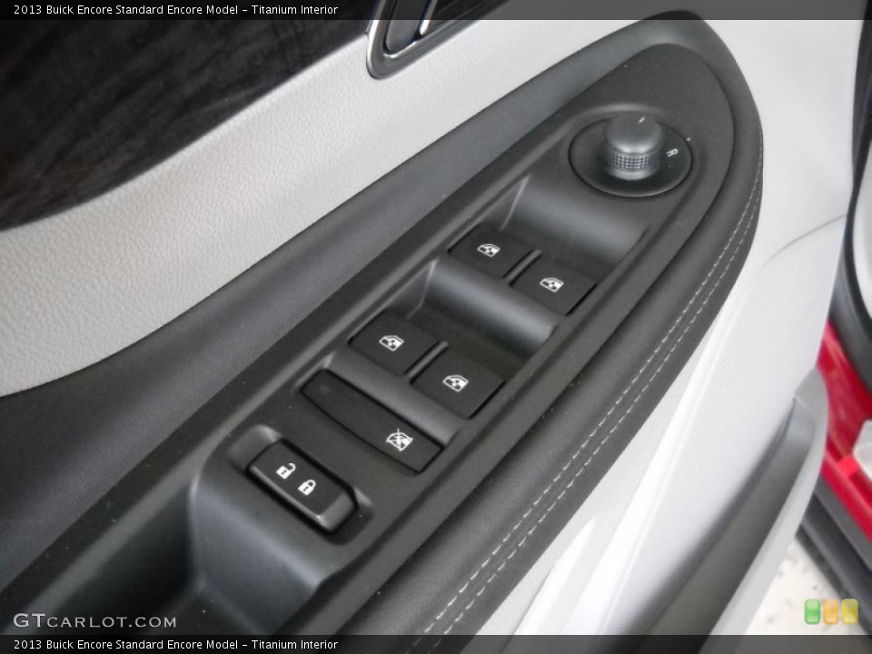 Titanium Interior Controls for the 2013 Buick Encore  #84197823