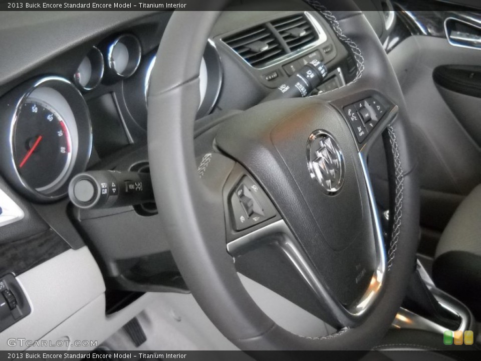 Titanium Interior Steering Wheel for the 2013 Buick Encore  #84197903